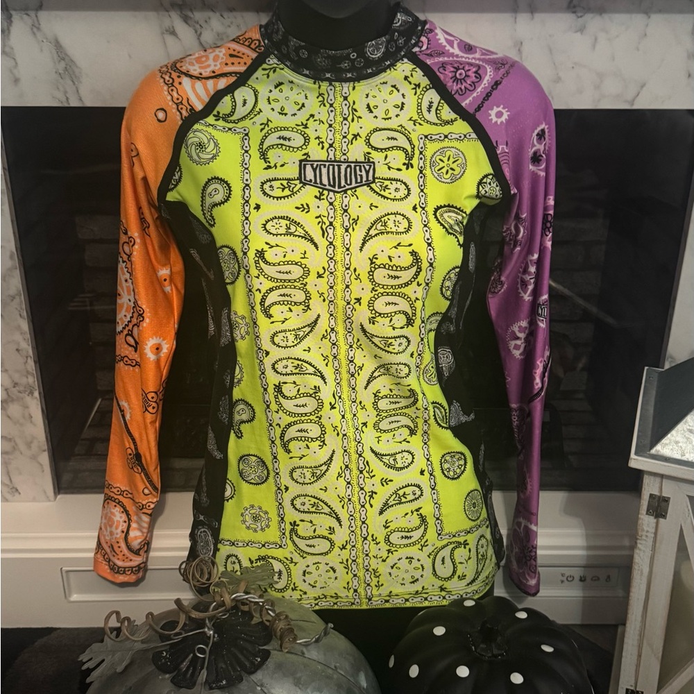 Cycology Women's Colorful Bandana Coverup